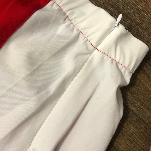 Y2K ADIDAS TENNIS SKIRT waist29”x15”Red/White NWT - Picture 9 of 9